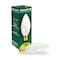 Bulbrite 15-Watt B8 Clear Dimmable Candelabra Base (E12) Incandescent Light Bulb 2700K, 50PK 861984 - alternate 8