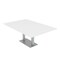 Skutchi Designs Rectangle Conference Table With Power Unit, 48 in W, 84 in L, White HAR-REC-48X84-DOU-W960-NA - alternate 1