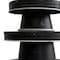 Homeroots Set of Three Black And White Metal Round Cake Stand Risers 636141 - alternate 3