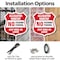Signmission Alligator Warning Shield Sign Alligator, 18 inch X 18 inch, Plastic Sign, 2PK SHI-P-2PACK-18-357 - alternate 4