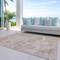 Homeroots 9' X 12' Coral And Gray Damask Washable Indoor Outdoor Area Rug 603759 - alternate 4