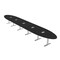 Skutchi Designs 20 Person Conference Table With Power Unit | 22' Oval Table | Harmony Series HAR-OVL-48X264-T-U999ST19-ESIL - alternate 1