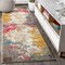 Jonathan Y Contemporary POP Modern Abstract Yellow/Multi 2 ft. x 8 ft. Runner Rug CTP107B-28 - alternate 1
