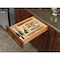 Rev-A-Shelf Drawer Insert, Maple Wood, Natural Maple, 14.63 in W, 2.38 in H, 22 in D 4WCT-1SH - alternate 7