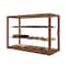 Koolmore 42 In. Artisan Wooden Bakery Display Horizontal Case 8 Cu ft, Dark color KM-BDW-42D - alternate 6