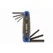 Sunex Sae/Metric/ 17 Piece Folding Hex Key Set, 1.5Mm-8Mm, 5/64 in-1/4 in 98517F - alternate 4