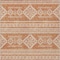 Homeroots 9' X 12' Copper And Ivory Southwestern Washable Indoor Outdoor Area Rug 593664 - alternate 6