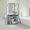 James Martin Vanities Breckenridge 36" Single Vanity, Serenity Blue, w/ 3 CM Phantome Eclos Top 330-V36-SRB-3PHT - alternate 5