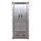 Homeroots 71in Silver Solid Wood and Aluminum Accent Cabinet Soft Close With Two Doors And One Drawer 489025 - alternate 4