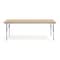 Flash Furniture Wren 72 in x 30 in Adjustable Height Activity Table, Thermal Laminate Top, Short Legs, Light Natural XU-A3072-REC-LTNAT-T-P-GG - alternate 6