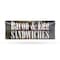 Signmission Bacon & Egg Sandwiches, 24 Inch x 72 Inch, Vinyl Banner B-72-30475 - alternate 1