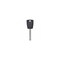 Keystart Chipkey Transponder Key Automotive B119PT Double For GM Black/Silver 9977250 - alternate 1