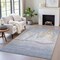 Homeroots 3' X 5' Blue And Gold Nautical Washable Indoor Outdoor Area Rug 631029 - alternate 6