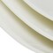 Homeroots White Six Piece Square Bone China Service For Six Salad Plate Set 483492 - alternate 5