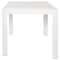 Leisuremod Mace Weave Design Outdoor Square Dining Table, White MT31W - alternate 4