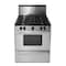 Premier Gas Range, 4 Sealed Burners, 30 inW x 46 inH x 26 inD, 3.9 cu. ft. Oven, Stainless Steel 805767 - alternate 2