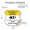 Signmission Security Notice Shield Sign This Propert, 18 Inch X 18 Inch, Vinyl Decal SHI-D-18-461 - alternate 3