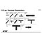 Performance Tool 113 pc. Vacuum Connector Assortment, Heat Resistant Plastic, Resealable Case W5253 - alternate 3