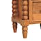 Homeroots 22" Brown Solid Wood Two Drawer Nightstand 701741 - alternate 4