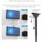 Startech.Com Ceiling Mount for TV - 1.8' to 3' Pole FPCEILPTBSP - alternate 5