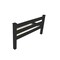 Homeroots Black Solid Wood Queen Bed Frame 548159 - alternate 4