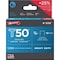 Arrow Fastener Heavy Duty Staples, Flat Crown, 3/8 in Leg L, Steel 50624 - alternate 1
