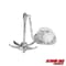 Extreme Max 3006.6705 BoatTector Grapnel Anchor Boats Jon Boats Flat Bottoms Inflatable Boats etc.-5.5 lbs. 3006.6705 - alternate 1