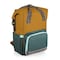 Picnic Time Family Of Brands On The Go Roll-Top Backpack Cooler, Mustard Yellow with Gray & Blue Accents 616-00-145-000-0 - alternate 7