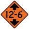 Sign Solutions Usa Traffic Sign, 48 in Width, Aluminum Sign, Diamond DUS06DFO4848W12-2 - alternate 1