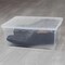 Basicwise Storage Container, 10-1/2 in L x 14 in W x 5-1/2 in H, Clear, Plastic QI003259.6 - alternate 7