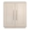 Homeroots 32" White Wood Accent Cabinet With Two Doors 546167 - alternate 4