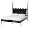 Baxton Studio Brantley Spindle Bedroom Set with Chest, Black, Queen 272-14805-14806-14807-14808-ZORO - alternate 5