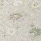 Homeroots 8' Beige Brown And Green Round Oriental Washable Indoor Outdoor Area Rug 598018 - alternate 5