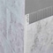 M-D Building Products 3/8 in. x 96 in. Satin Clear Anodized Aluminum Bullnose 31399 - alternate 7