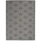 Homeroots 5' X 7' Dark Gray And Light Gray Geometric Indoor Outdoor Area Rug 550606 - alternate 1