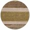 Homeroots 8' Coffee Ivory And Gray Round Abstract Washable Indoor Outdoor Area Rug 615256 - alternate 7
