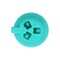 Auveco Trim Retainer with Sealer, Green Nylon, 25PK 21686 - alternate 2