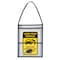 C-Line Products Shop Tickte Hldr, 2Pockt, Strap, Clear, PK15 38912 - alternate 1