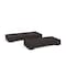 Homeroots Set of Two Brown Wood Handmade Serving Tray 609081 - alternate 4