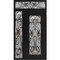 Vdomdoors Aluminum Door Iron 1601 Black Entry Steel Metal Classic Painted 50 x 92 (36+14 x 80+12)-Left Inswin IRON1601EXD-BLK-W36+14xH80+12-LH-I - alternate 5