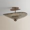 Corbett Lighting Alba 3 Light Semi Flush in Old World Brass Finish 559-20-OWB - alternate 3