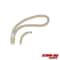 Extreme Max Extreme Max 3006.3019 BoatTector Double Braid Nylon Dock Line Value 4-Pack-3/8" x 15', White & Gold 3006.3019 - alternate 4