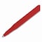 Paper Mate Eraser Mate Ballpoint Pen, Stick, Medium 1 mm, Red Ink, Red Barrel, 5PK 31735 - alternate 4