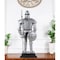 Homeroots 17" Silver Metal Hand Painted Figurine Tabletop Sculpture 364188 - alternate 8