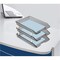 Acrimet Facility 3 Tier Letter Tray Front Load Letter Size Desktop File Organizer Plastic Smoke 265.1 - alternate 5
