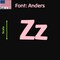 Aacc Self-Adhesive Vinyl Letter: z, Scale: 21 in. Color: Pink Font: Anders by, 8PK AACC-Anders-lz-Pink-I21x8 - alternate 1