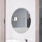 Homeroots 31" Clear Oval Frameless Bathroom Vanity Mirror 535124 - alternate 6