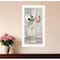 Homeroots Cottage Peach Rose White Framed Print Wall Art 530039 - alternate 3
