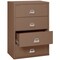 Fireking 4 Drawer, 1 Hr Fire & Impact Rated, 38" Wide Lateral Tan 4-3822-CTN - alternate 3