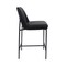 Manhattan Comfort Loft Metal Vegan Leather Counter Stool in Black - Set of 2 CS1534-2 - alternate 6